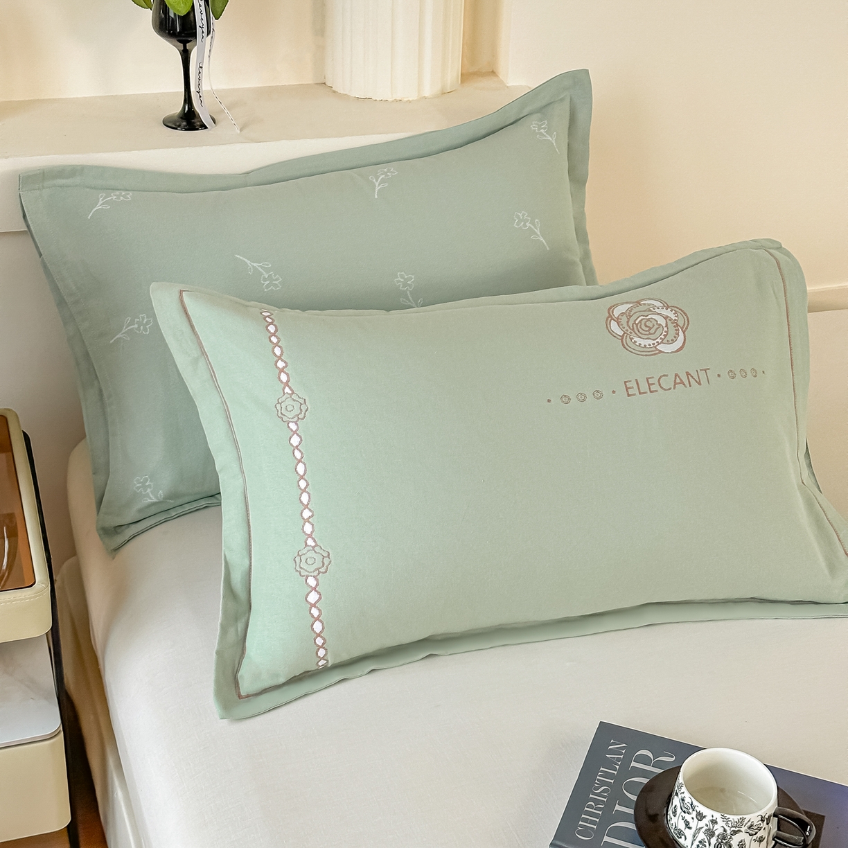 91家纺网 家纺一手货源 找家纺 （总）沐瑟家纺 2025新款怡家枕套单品枕套枕套单件