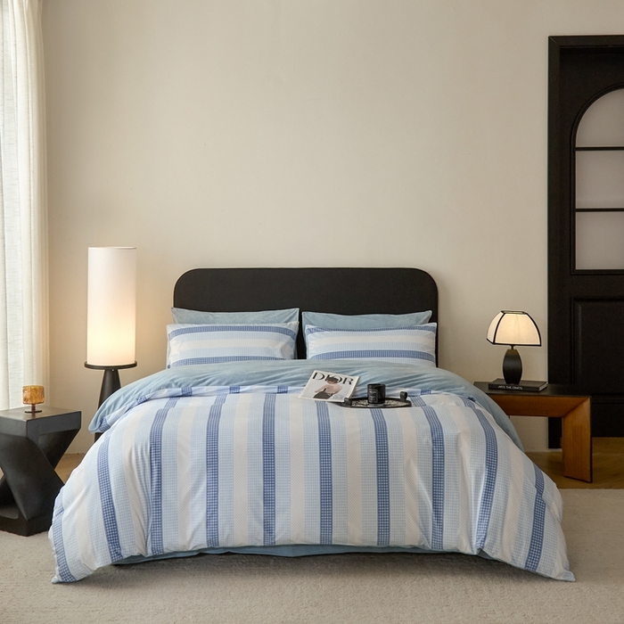 91家纺网 家纺一手货源 找家纺 （总）ONE TWO ONE 121 2025秋冬新款牛奶绒 德芙绒宝宝绒 婴儿绒短毛绒四件套床单被套-蓝黎海系列【未来大爆款】【提供买家秀】  会员-10    控价 标准258  加大278