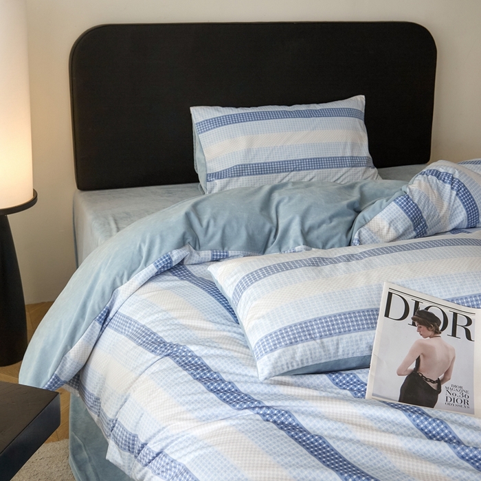 91家纺网 家纺一手货源 找家纺 （总）ONE TWO ONE 121 2025秋冬新款牛奶绒 德芙绒宝宝绒 婴儿绒短毛绒四件套床单被套-蓝黎海系列【未来大爆款】【提供买家秀】  会员-10    控价 标准258  加大278