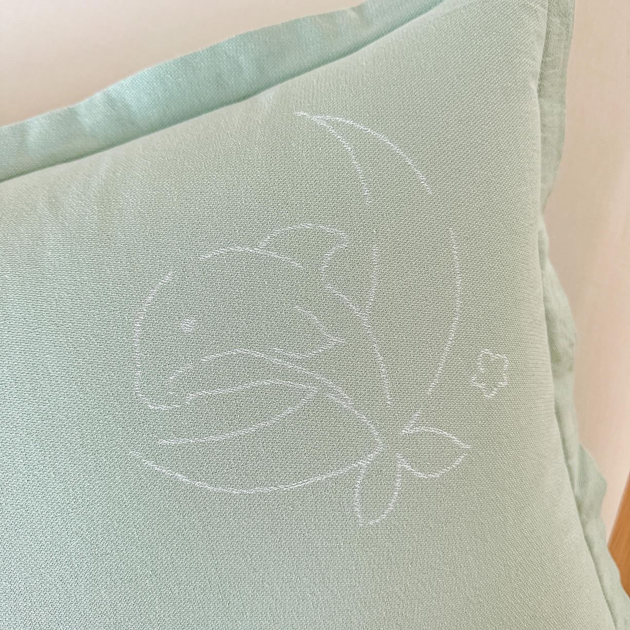 91家纺网 家纺一手货源 找家纺 沐瑟家纺 2025新款怡家枕套单品枕套枕套单件 花岁-草绿