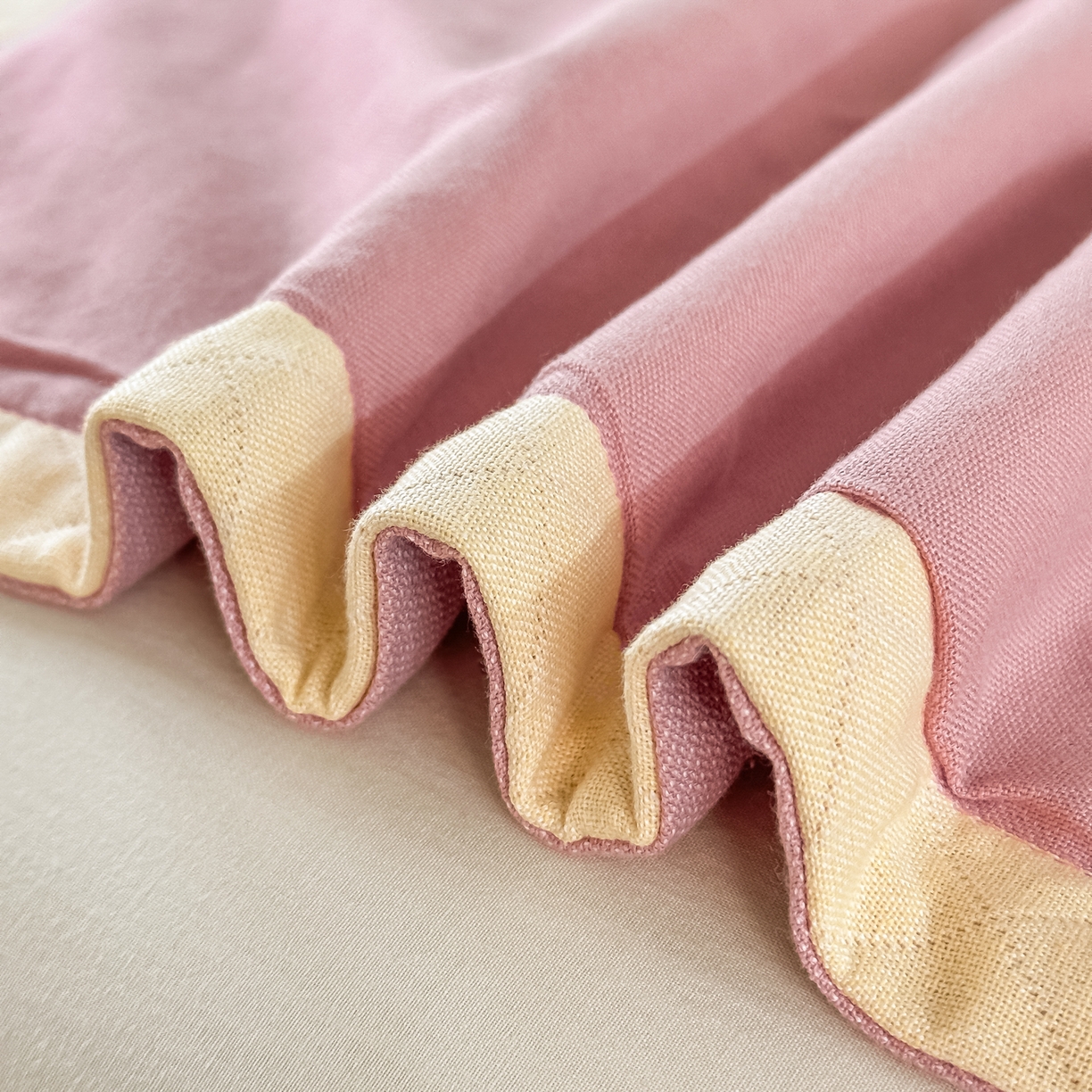 91家纺网 家纺一手货源 找家纺 沐瑟家纺 2025新款怡家枕套单品枕套枕套单件 元气满满-粉色