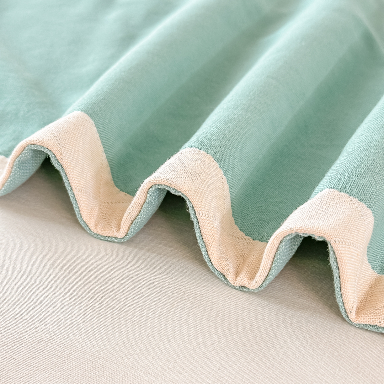 91家纺网 家纺一手货源 找家纺 沐瑟家纺 2025新款怡家枕套单品枕套枕套单件 元气满满-绿色