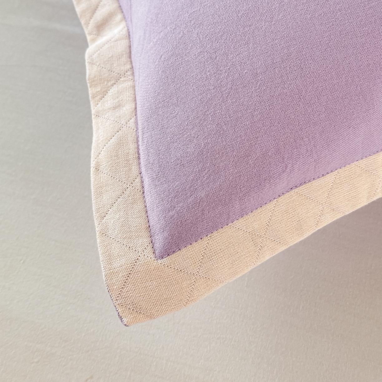 91家纺网 家纺一手货源 找家纺 沐瑟家纺 2025新款怡家枕套单品枕套枕套单件 元气满满-紫色