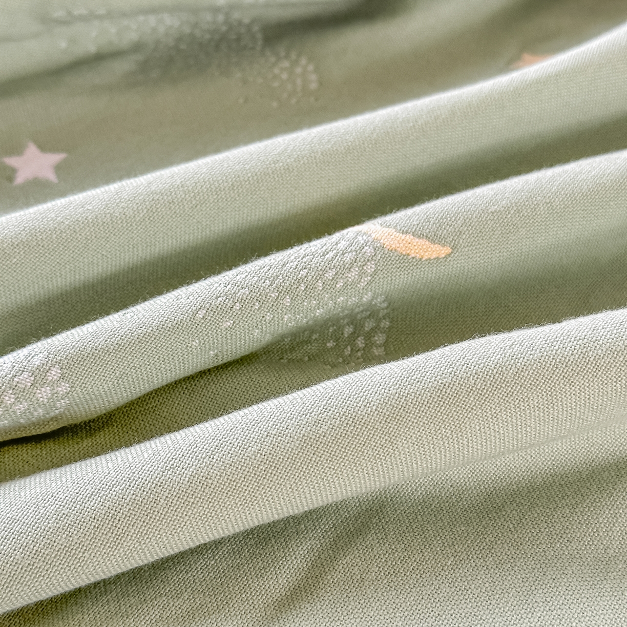 91家纺网 家纺一手货源 找家纺 沐瑟家纺 2025新款怡家枕套单品枕套枕套单件 云点-草绿色