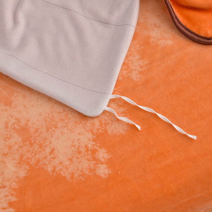 91家纺网 家纺一手货源 找家纺 赛丽雅 2025新款牛奶绒床裙四件套8-9斤法莱绒直播爆款日产2万套 桔色森林