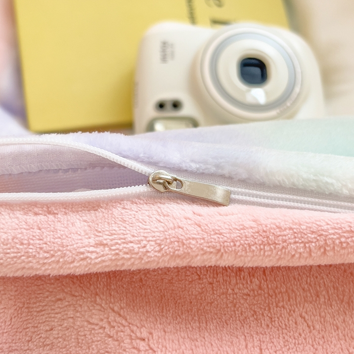 91家纺网 家纺一手货源 找家纺 印季家纺 2025新款加厚印花保暖牛奶绒四件套 彩虹桥