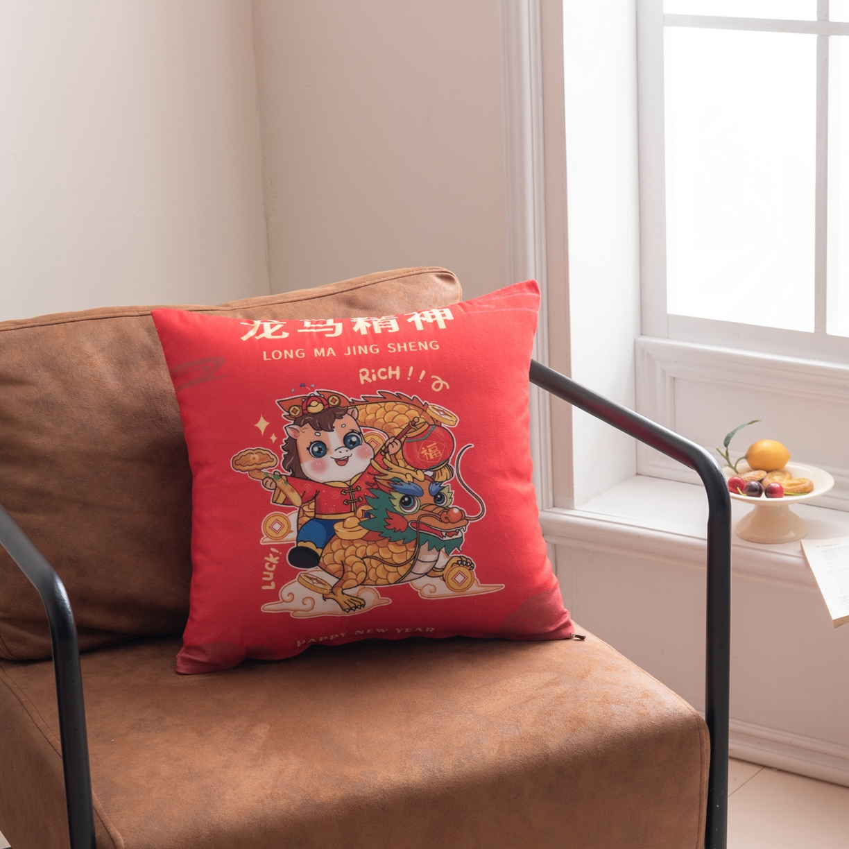 91家纺网 家纺一手货源 找家纺 （总）博笔熊家纺 2025新款马年可爱短毛绒抱枕