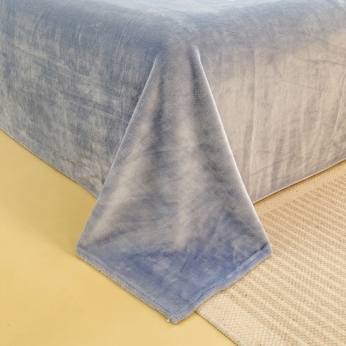 91家纺网 家纺一手货源 找家纺 印季家纺 2025新款加厚印花保暖牛奶绒四件套 赤茶樱桃