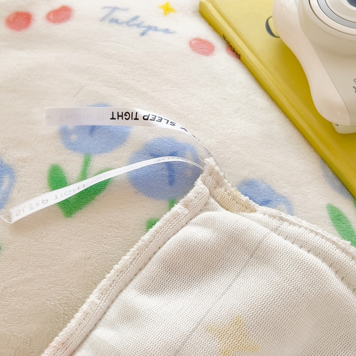 91家纺网 家纺一手货源 找家纺 印季家纺 2025新款加厚印花保暖牛奶绒四件套 花园集市