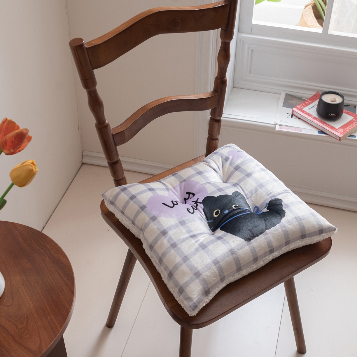 91家纺网 家纺一手货源 找家纺 （总）博笔熊家纺 2025新款双面卡通坐垫