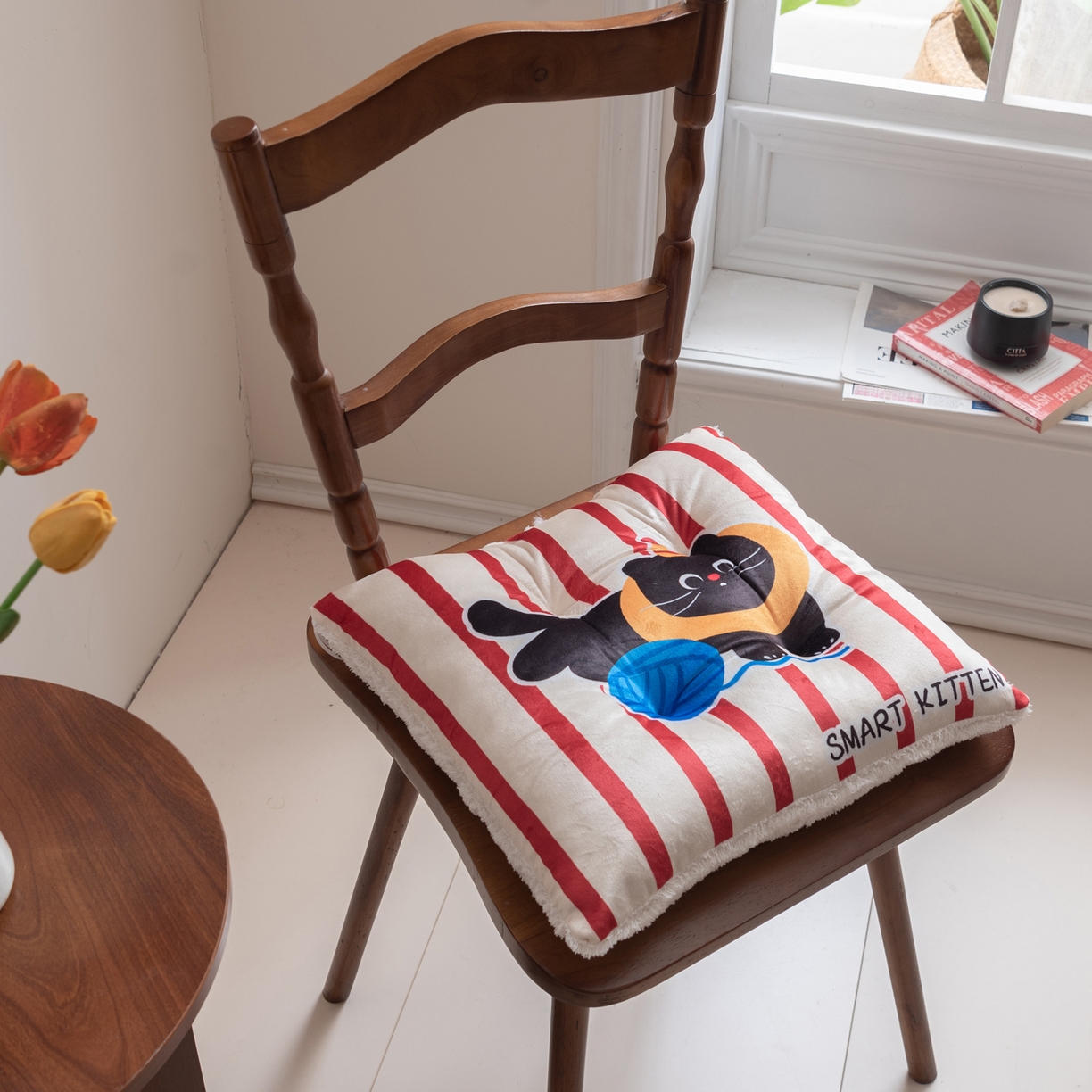 91家纺网 家纺一手货源 找家纺 （总）博笔熊家纺 2025新款双面卡通坐垫