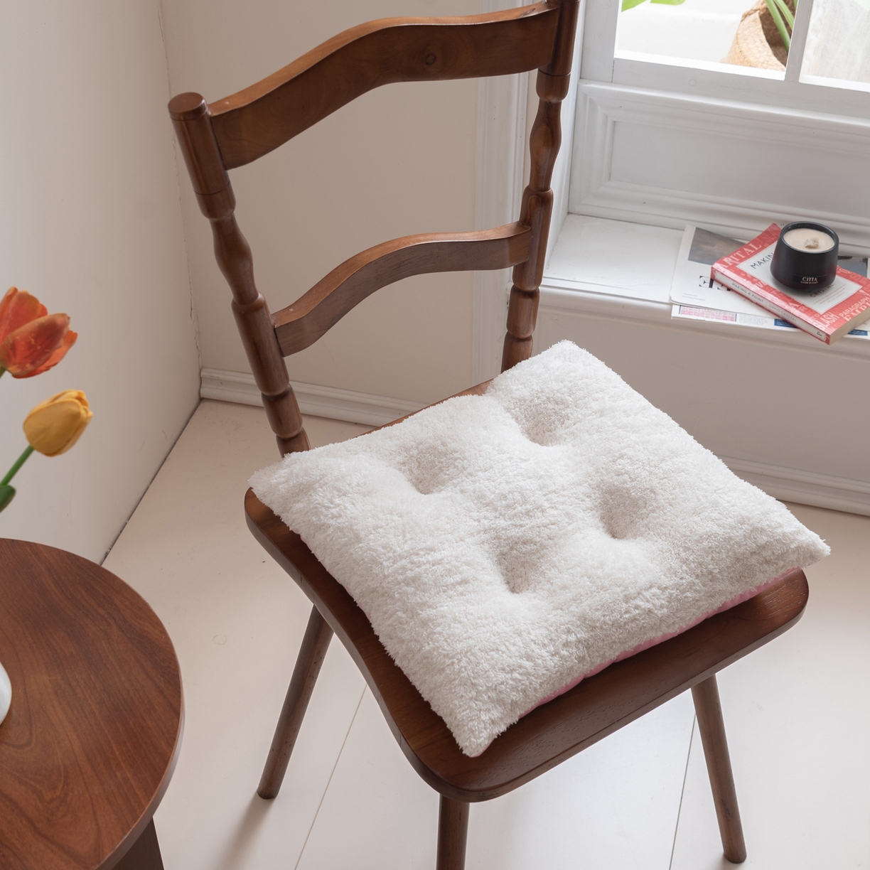 91家纺网 家纺一手货源 找家纺 博笔熊家纺 2025新款双面卡通坐垫 海盗鸭