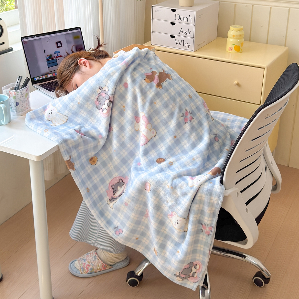 91家纺网 家纺一手货源 找家纺 （总）沐芷 2025 A类牛奶绒毛毯印花盖毯毛毯午休毯卡通多功能沙发毯空调毯 提供买家秀（下载文件包，包含买家秀）