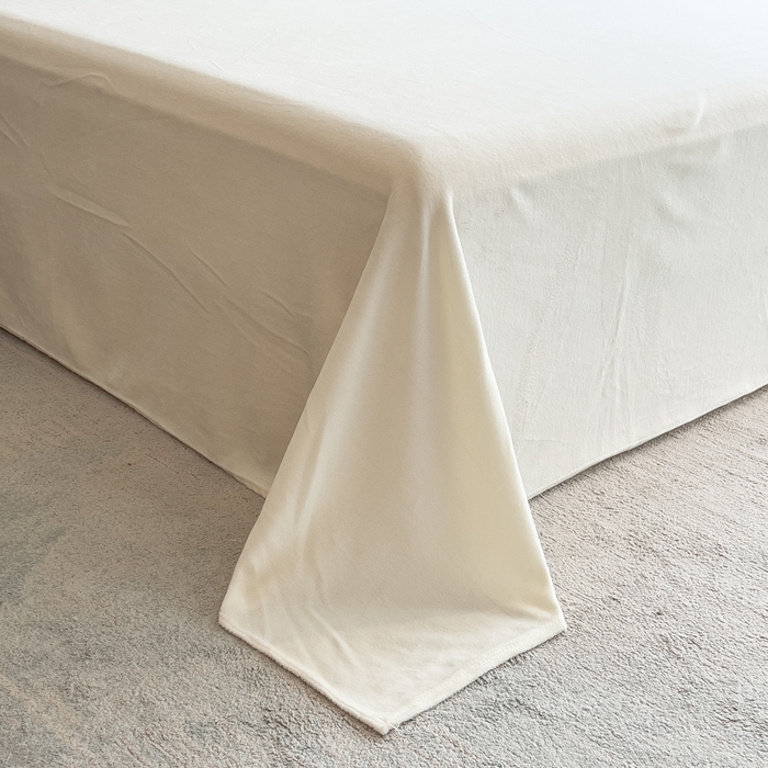 91家纺网 家纺一手货源 找家纺 （总）印季家纺 2025新款手工扎染剪花兔毛绒四件套