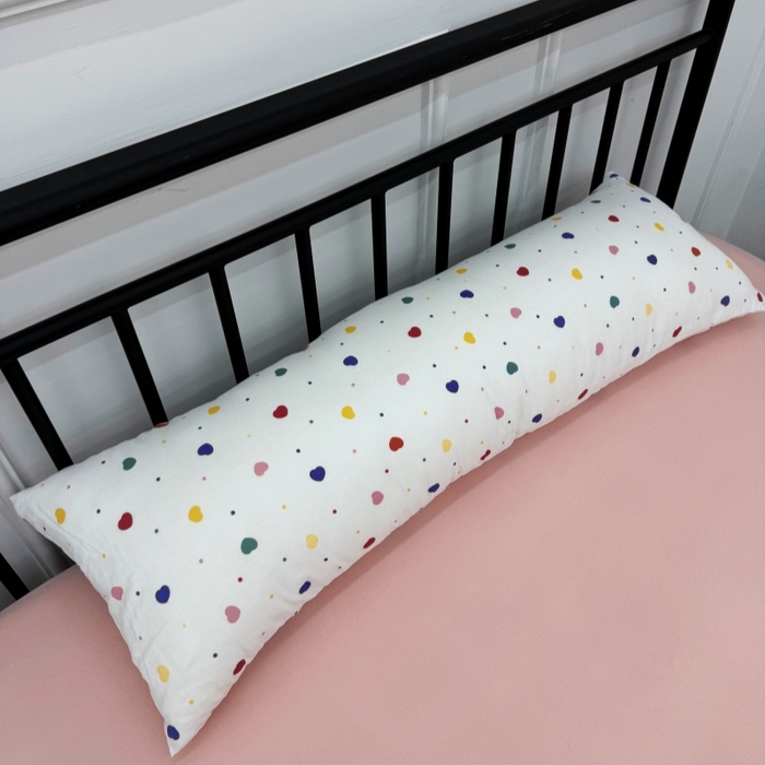 91家纺网 家纺一手货源 找家纺 （总）塞纳2025新款全棉有氧双层纱长方形可爱长条抱枕