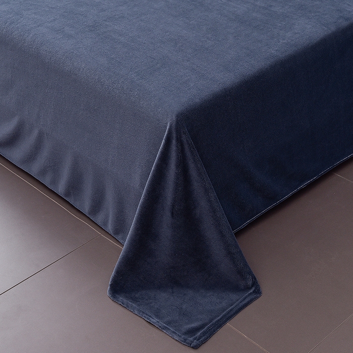 91家纺网 家纺一手货源 找家纺 （总）印季家纺 2025新款华夫格三角格牛奶绒四件套