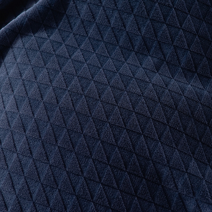 91家纺网 家纺一手货源 找家纺 （总）印季家纺 2025新款华夫格三角格牛奶绒四件套