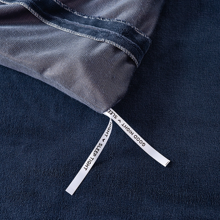 91家纺网 家纺一手货源 找家纺 （总）印季家纺 2025新款华夫格三角格牛奶绒四件套