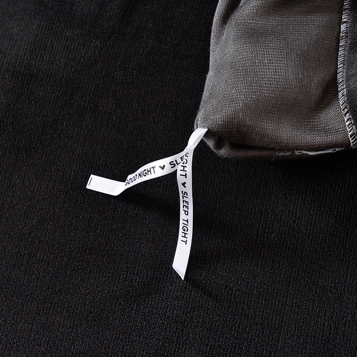 91家纺网 家纺一手货源 找家纺 印季家纺 2025新款华夫格三角格牛奶绒四件套 深灰