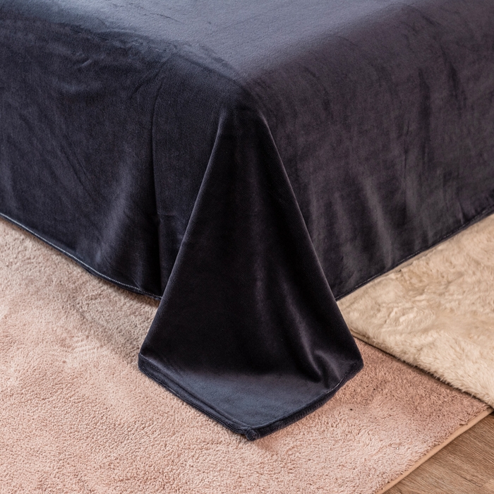 91家纺网 家纺一手货源 找家纺 （总）印季家纺 2025新款华夫格牛奶绒花边四件套