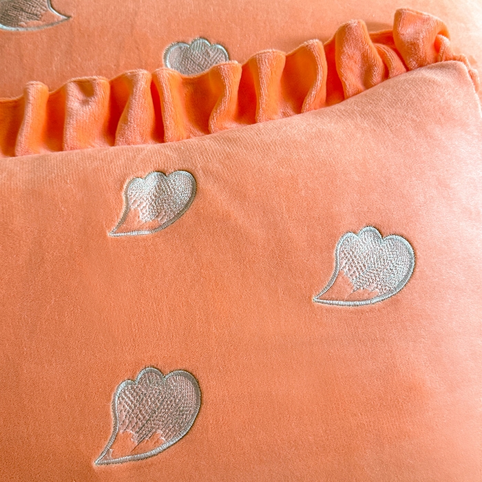 91家纺网 家纺一手货源 找家纺 （总）唐人居 2025新款加厚牛奶绒立体绣花四件套-花漾