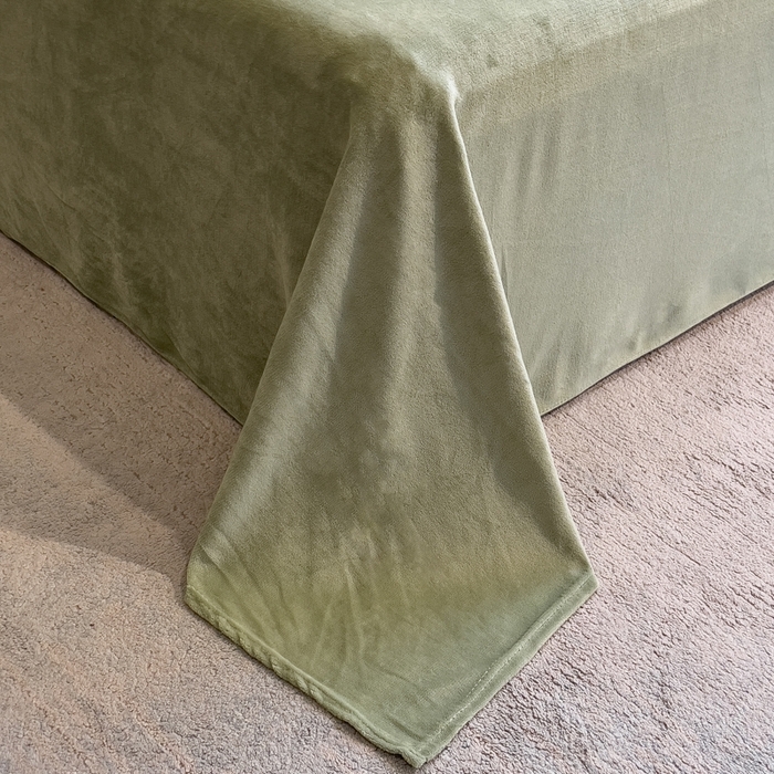 91家纺网 家纺一手货源 找家纺 （总）印季家纺 2025新款针织兔毛条纹四件套