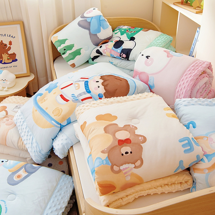 91家纺网 家纺一手货源 找家纺 （总）鱼宝 2025新款大版针织棉豆豆被被子被芯