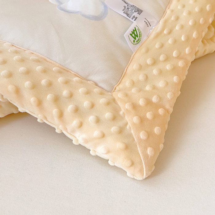 91家纺网 家纺一手货源 找家纺 鱼宝 2025新款大版针织棉豆豆被被子被芯 巴士动物