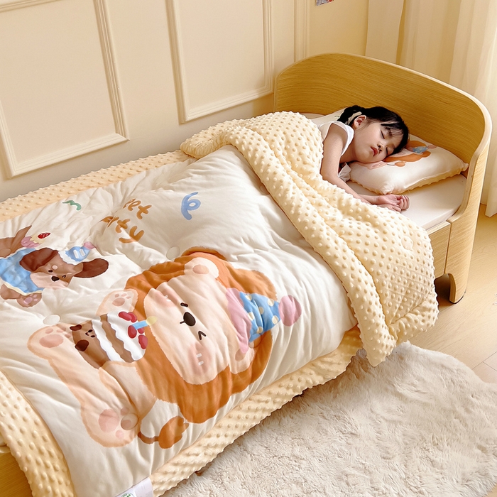 91家纺网 家纺一手货源 找家纺 （总）鱼宝 2025新款大版针织棉豆豆被被子被芯