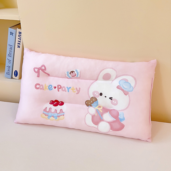 91家纺网 家纺一手货源 找家纺 鱼宝 2025新款大版针织棉豆豆被被子被芯 小兔森妮