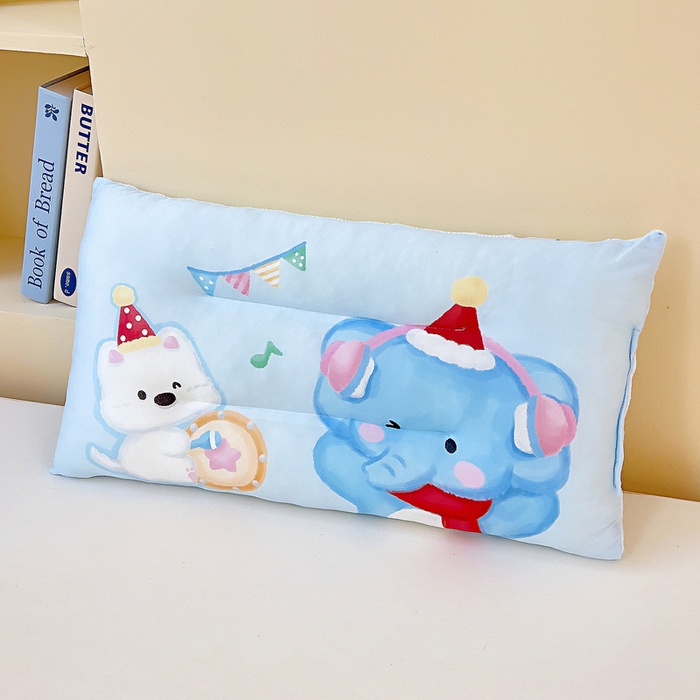 91家纺网 家纺一手货源 找家纺 鱼宝 2025新款大版针织棉豆豆被被子被芯 冬日小象