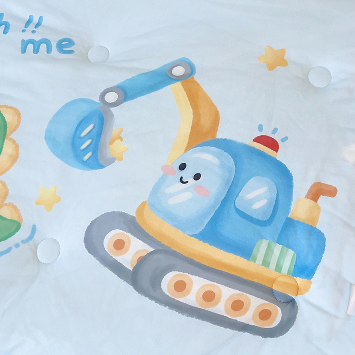 91家纺网 家纺一手货源 找家纺 鱼宝 2025新款大版针织棉豆豆被被子被芯 玩具恐龙