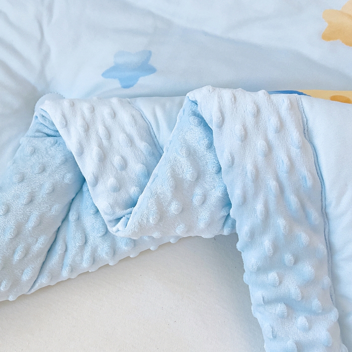 91家纺网 家纺一手货源 找家纺 鱼宝 2025新款大版针织棉豆豆被被子被芯 星际王子