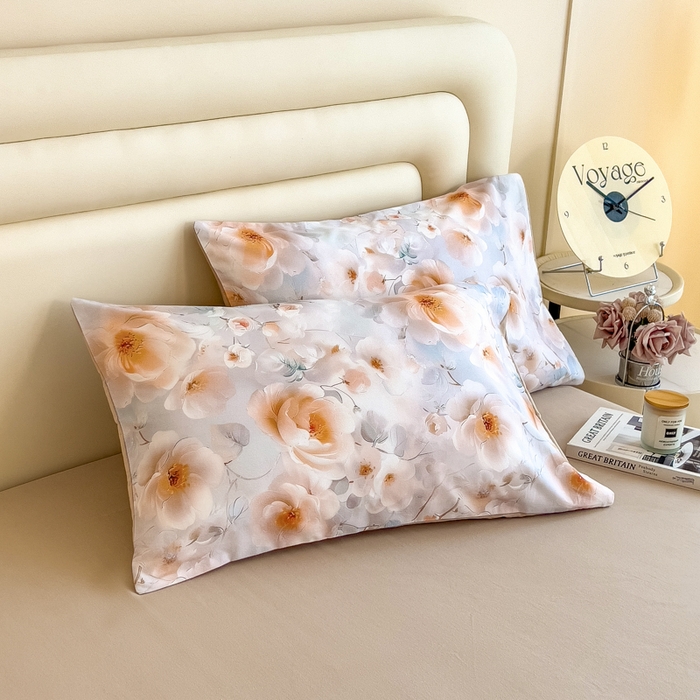 91家纺网 家纺一手货源 找家纺 印季家纺 2025新款数码印花全棉纯棉加厚磨毛四件套 柏漫