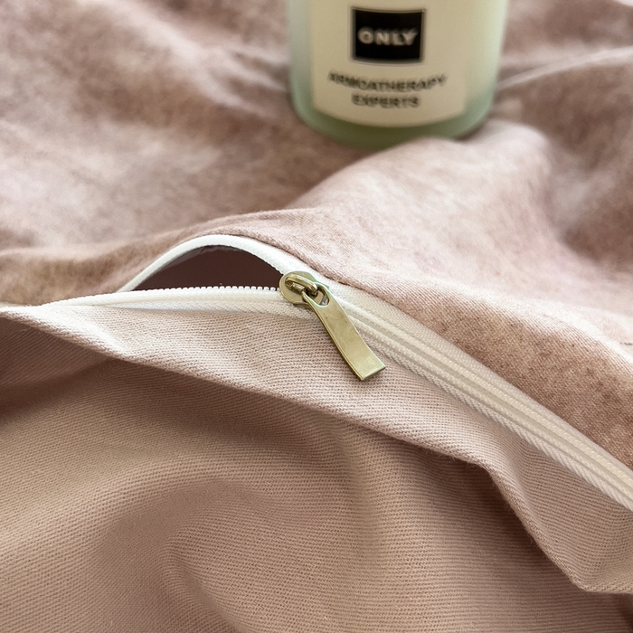 91家纺网 家纺一手货源 找家纺 印季家纺 2025新款数码印花全棉纯棉加厚磨毛四件套 浮生（粉）