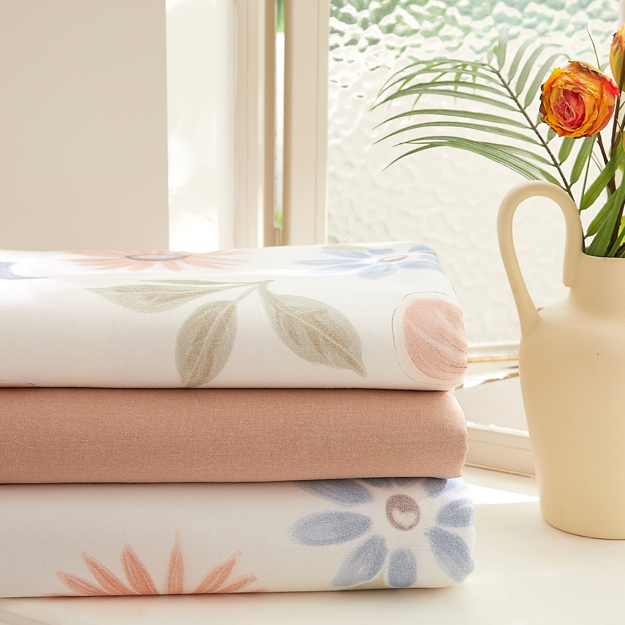 91家纺网 家纺一手货源 找家纺 DoDo 兜兜 2025新款全棉纯棉磨毛印花单被套 被套单件 晨花