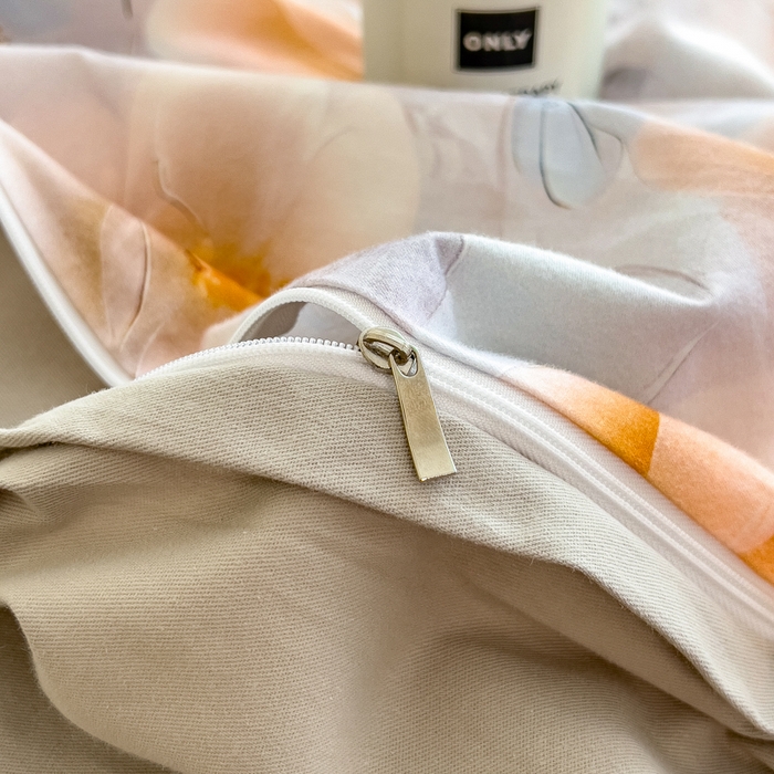 91家纺网 家纺一手货源 找家纺 印季家纺 2025新款数码印花全棉纯棉加厚磨毛四件套 绮梦花间