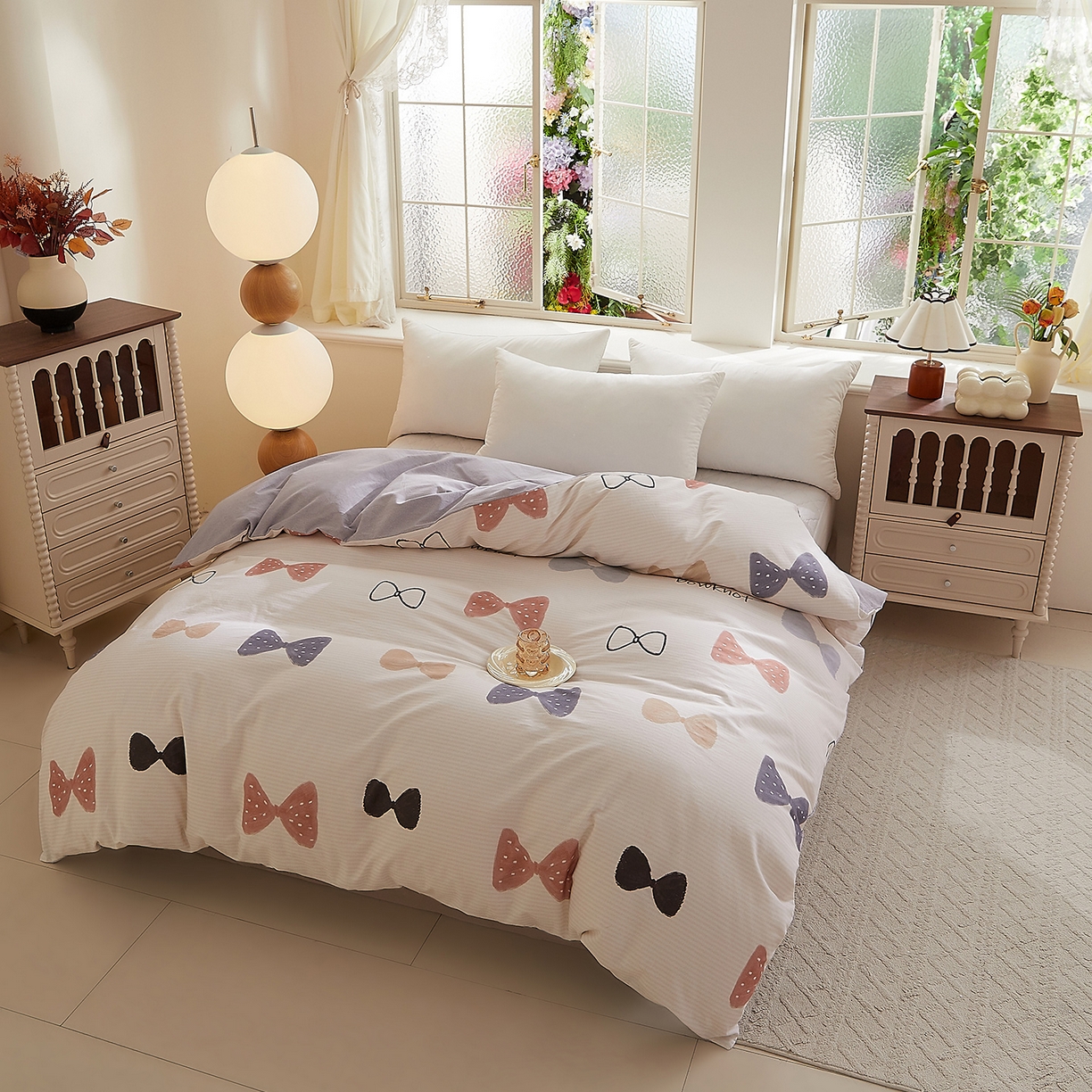 91家纺网 家纺一手货源 找家纺 DoDo 兜兜 2025新款全棉纯棉磨毛印花单被套 被套单件 可梦