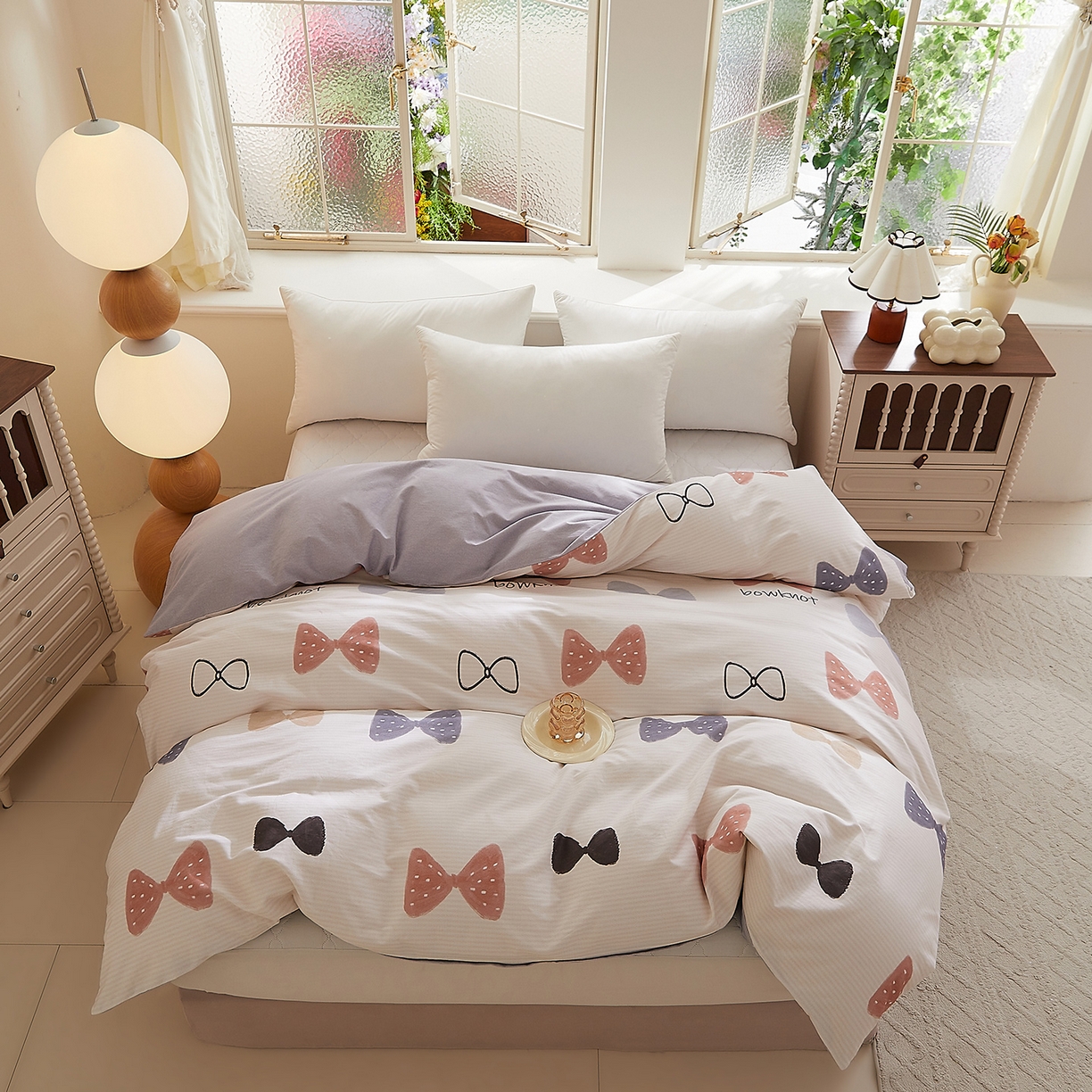 91家纺网 家纺一手货源 找家纺 DoDo 兜兜 2025新款全棉纯棉磨毛印花单被套 被套单件 可梦