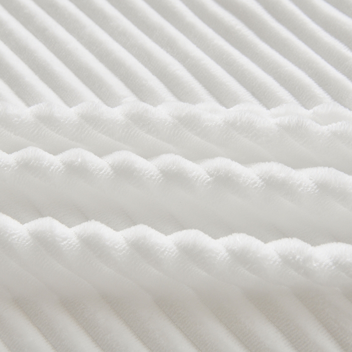 91家纺网 家纺一手货源 找家纺 诗薇娅 2025新款加厚兔毛绒美容床罩  美容床罩四件套 白+粉玉