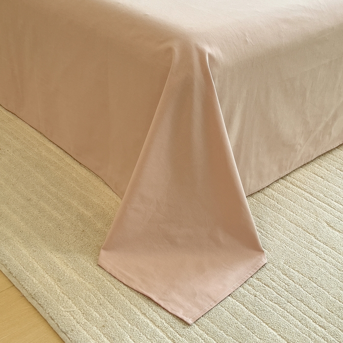 91家纺网 家纺一手货源 找家纺 印季家纺 2025新款数码印花全棉纯棉加厚磨毛四件套 雨若青烟（粉）