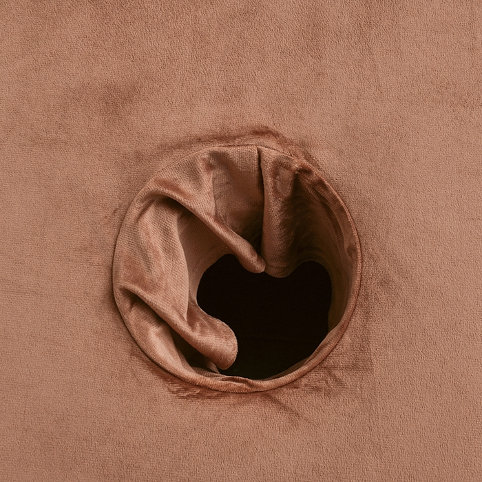 91家纺网 家纺一手货源 找家纺 诗薇娅 2025新款加厚兔毛绒美容床罩  美容床罩四件套 白+咖色