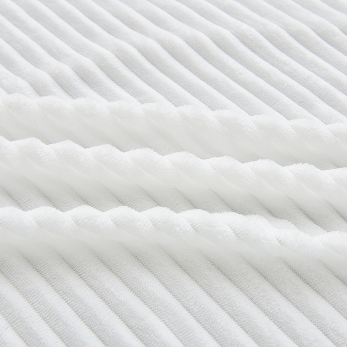 91家纺网 家纺一手货源 找家纺 诗薇娅 2025新款加厚兔毛绒美容床罩  美容床罩四件套 白+卡其