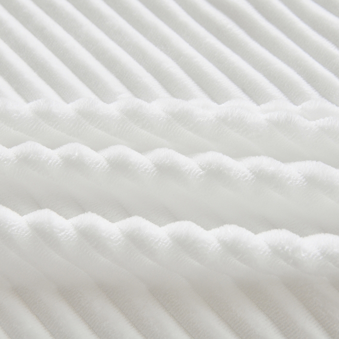 91家纺网 家纺一手货源 找家纺 诗薇娅 2025新款加厚兔毛绒美容床罩  美容床罩四件套 白+墨绿