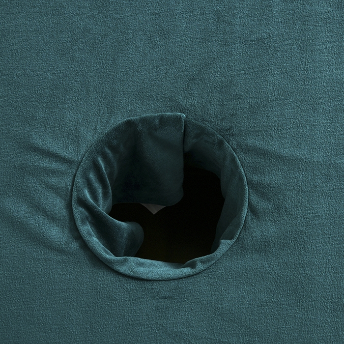 91家纺网 家纺一手货源 找家纺 诗薇娅 2025新款加厚兔毛绒美容床罩  美容床罩四件套 白+墨绿