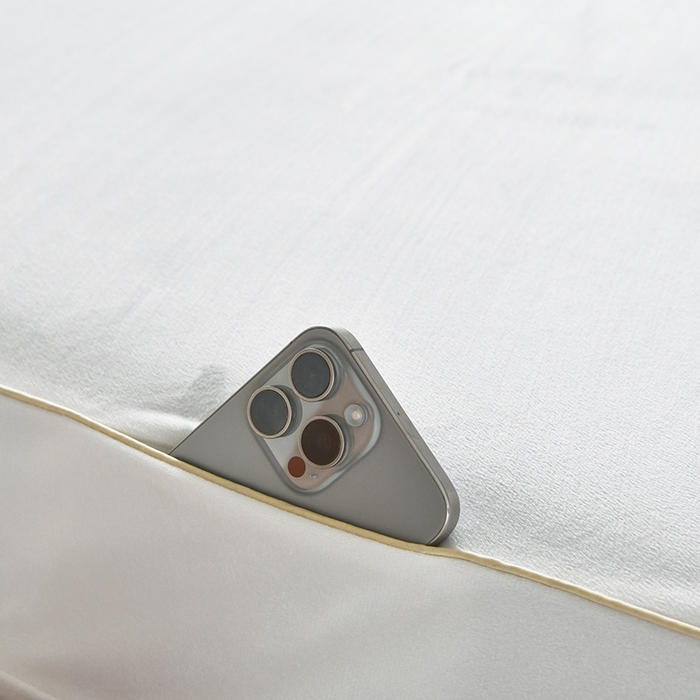 91家纺网 家纺一手货源 找家纺 诗薇娅 2025新款加厚兔毛绒美容床罩  美容床罩四件套 本白