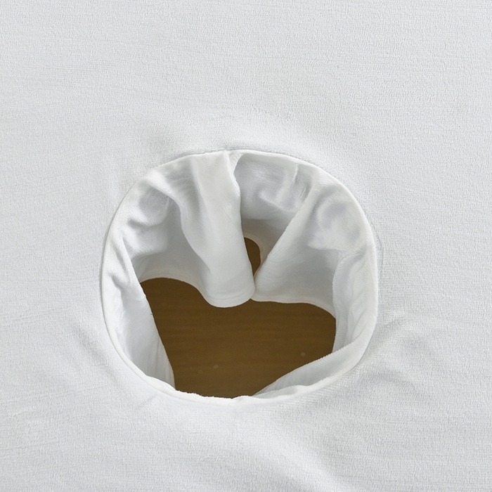 91家纺网 家纺一手货源 找家纺 诗薇娅 2025新款加厚兔毛绒美容床罩  美容床罩四件套 本白