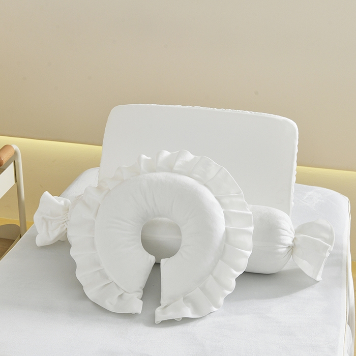 91家纺网 家纺一手货源 找家纺 诗薇娅 2025新款加厚兔毛绒美容床罩  美容床罩四件套 本白