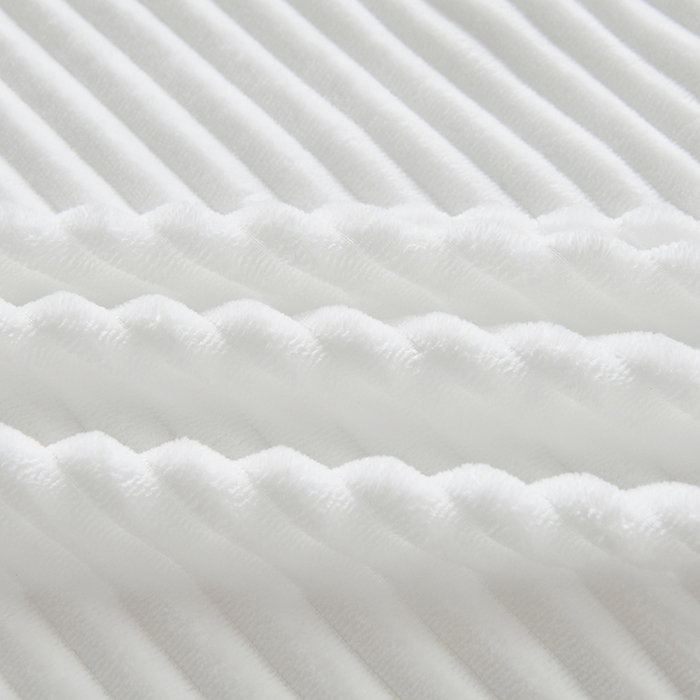 91家纺网 家纺一手货源 找家纺 诗薇娅 2025新款加厚兔毛绒美容床罩  美容床罩四件套 本白