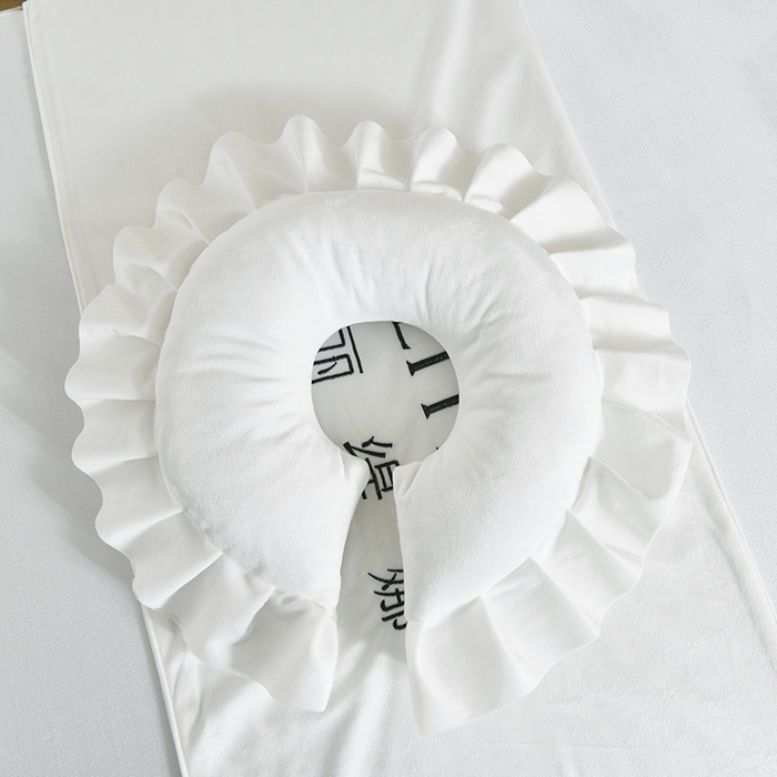 91家纺网 家纺一手货源 找家纺 诗薇娅 2025新款加厚兔毛绒美容床罩  美容床罩四件套 本白